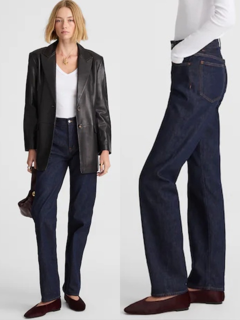 Madewell The Longline Straight Jean